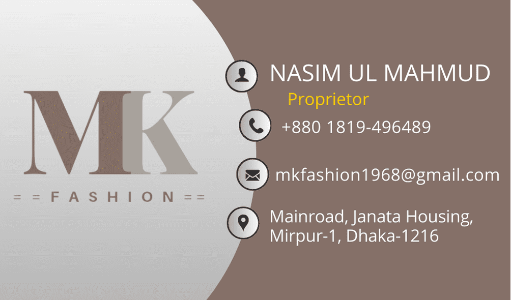 Professional business card